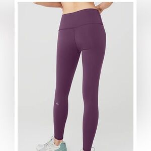 ALO Yoga High-Waist Purple Leggings